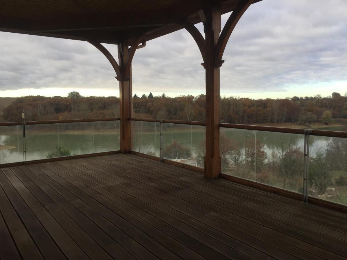 La Decouverte, Jacuzzi, Sauna, Et Terrasse Avec Vue Sur Lac A La Campagne Entre Toulouse Et Auch Catonvielle Zewnętrze zdjęcie
