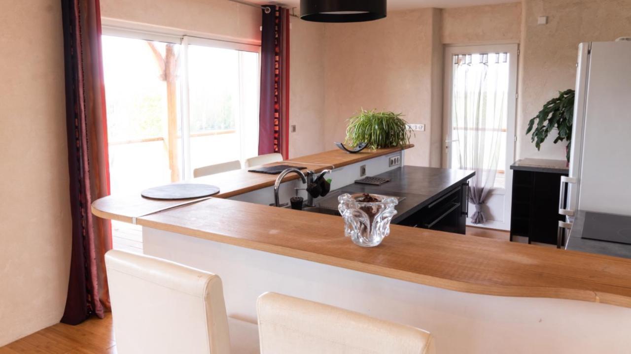 La Decouverte, Jacuzzi, Sauna, Et Terrasse Avec Vue Sur Lac A La Campagne Entre Toulouse Et Auch Catonvielle Zewnętrze zdjęcie