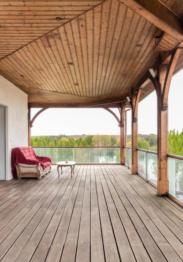 La Decouverte, Jacuzzi, Sauna, Et Terrasse Avec Vue Sur Lac A La Campagne Entre Toulouse Et Auch Catonvielle Zewnętrze zdjęcie